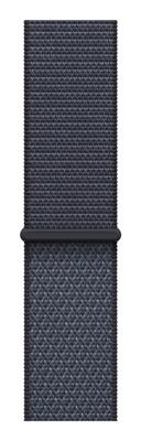 Apple Watch Band - Geweven sportbandje - 40 mm - Ankerblauw - Eén maat voor de meeste polsen