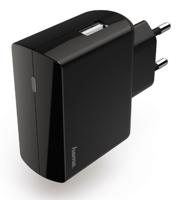 Hama 00183258 oplader voor mobiele apparatuur Binnen Zwart - thumbnail