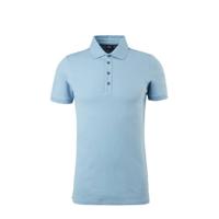 s.Oliver BLACK LABEL regular fit polo lichtblauw - thumbnail