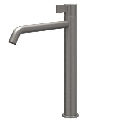 IVY Pact Wastafelkraan - Verhoogd Model L - Geborsteld Metal Black PVD