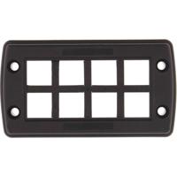 Weidmüller CABTITE FR 16/8 BK SET 2583740000 Frame (l x b x h) 19.6 x 126 x 70 mm Polyamide (glasvezelversterkt) Diepzwart 1 stuk(s) - thumbnail