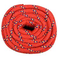Boottouw 18 mm 100 m polypropyleen rood - thumbnail