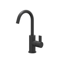 IVY Pact Wastafelmengkraan - opbouw - draaibare uitloop - coldstart - Mat zwart PED 6101202 - thumbnail