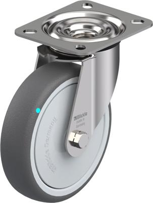 Blickle LEX-PATH 125KFD Zwenkwiel Wieldiameter: 125 mm Draagvermogen (max.): 150 kg 1 stuk(s)