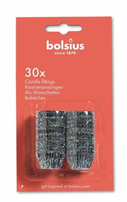 Bolsius Kaarsenpassing blister 30 stuks