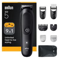 Braun Braun Series 5 All-In-One Style Kit AIO5 Baardtrimmer, Tondeuse, Bodygroomer Afspoelbaar Zwart - thumbnail