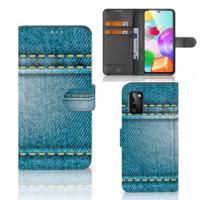 Samsung Galaxy A41 | Wallet Case | met Pasjes | Jeans - thumbnail