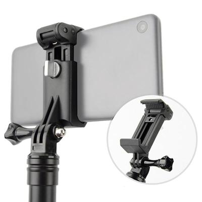 Selfie Sticks Monopods Mount telefoon klem voor iPhone Samsung HTC Sony LG en andere Smartphones(Black)