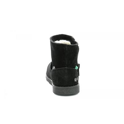 Leren meisjesboots Aldiza KICKERS® zwart
