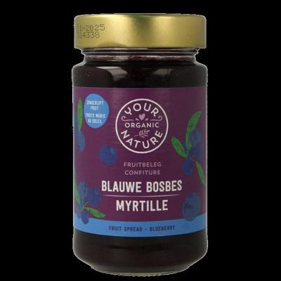 Fruit beleg blauwe bosbes bio 250 Gram