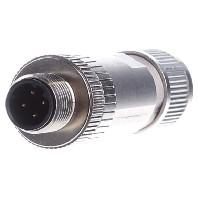 Phoenix Contact 1554513 Sensor/actuator dataconnector M12 Aantal polen (sensoren): 4 Stekker, recht 1 stuk(s) - thumbnail