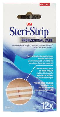 Steristrips 6 x 75mm 12x2 strips vel Steristrips 6 x 75mm 12x2 strips vel