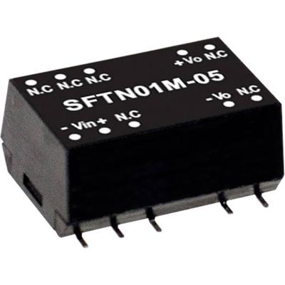 MEAN WELL SFTN01N-12 DC/DC-convertermodule 84 mA 1 W Aantal uitgangen: 1 x Inhoud 1 stuk(s) MEAN WELL SFTN01N-12 DC/DC-convertermodule 84 mA 1 W Aantal uitgangen: 1 x Inhoud 1 stuk(s)