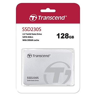 Transcend 230S 128 GB SSD harde schijf (2.5 inch) SATA 6 Gb/s Retail TS128GSSD230S Transcend 230S 128 GB SSD harde schijf (2.5 inch) SATA 6 Gb/s Retail TS128GSSD230S