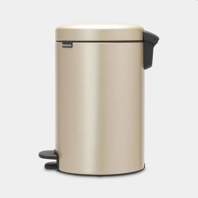 Brabantia pedaalemmer NewIcon 12 liter Metallic Gold