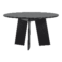 WOOOD Ronde Eettafel 'Fries' Eiken, 129cm - thumbnail