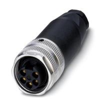 Phoenix Contact 1521384 Sensor/actuator connector, niet geassembleerd 7/8 Aantal polen (sensoren): 5 Bus, recht 1 stuk(s) - thumbnail