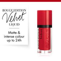 Bourjois Bourjois Rouge Edition Velvet Liquid Lipstick : 18 - Its Redding Men (3,5ml) - thumbnail