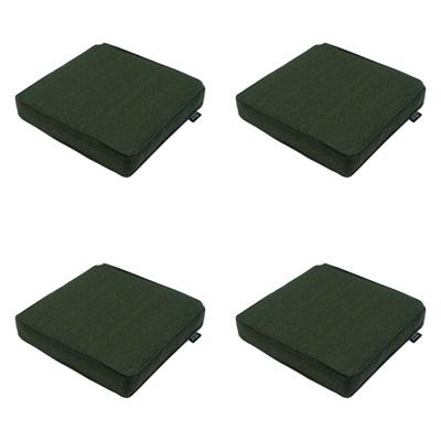 Luxe Zitkussen 40x40 cm Green (4 stuks) Madison - Madison Luxe Zitkussen 40x40 cm Green (4 stuks) Madison - Madison