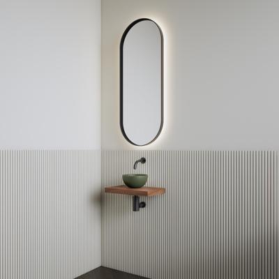 Fonteinset | BWS Leto | Planchet Walnut | Waskom Mat Olijf Groen