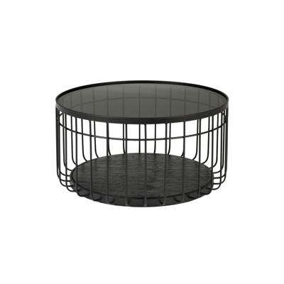 ZILT Ronde Salontafel 'Talles' Glas, 60cm ZILT Ronde Salontafel 'Talles' Glas, 60cm