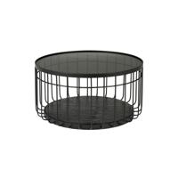 ZILT Ronde Salontafel 'Talles' Glas, 60cm - thumbnail