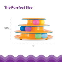 Petstages tower of racks oranje - thumbnail