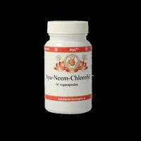 Ayurveda BR Ayu neem chlorofyl 60 Vegetarische capsules - thumbnail