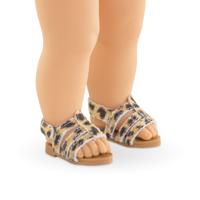 Corolle Ma poppen sandalen luipaard - 36cm - thumbnail