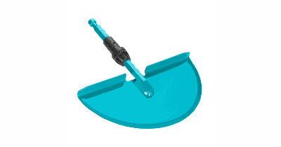 GARDENA combisystem graskantafsteker graskantsteker (turquoise, 3149-20)