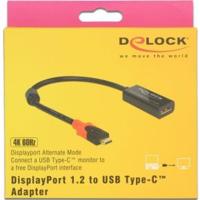DeLOCK DisplayPort adapter voor USB-C monitor 4K - thumbnail