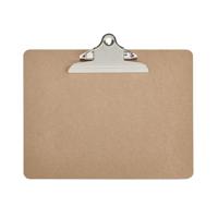 MAUL klemplaat Classic, hardboard karton, A4 liggend, bruin - thumbnail