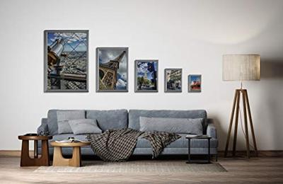 Europel clicklijst, lijst 25mm A1, zilverkleurig posterframe