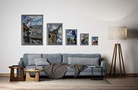 Europel clicklijst, lijst 25mm A1, zilverkleurig posterframe - thumbnail