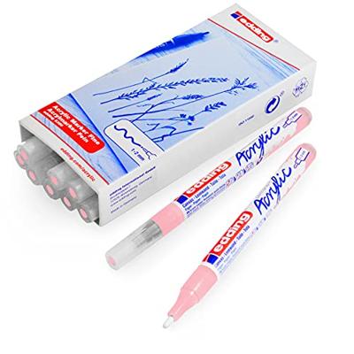 Acrylmarker edding e-5300 fijn stijlvol mauve | 10 stuks