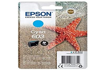 Epson Singlepack Cyan 603 Ink