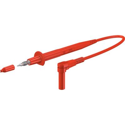Stäubli XPF-484 Veiligheidsmeetsnoer 4mm-veiligheidsstekker 4mm-veiligheidsstekker 1.50 m Rood 1 stuk(s)