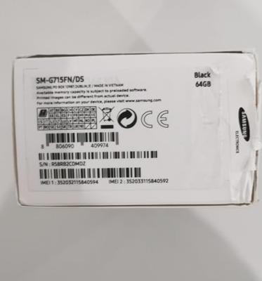 Samsung Galaxy Xcover Pro, Zwart