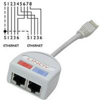 UTP-Adapter LINDY 34002 Grijs - thumbnail