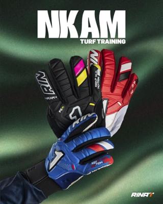 Keeperhandschoenen Rinat Nkam Training Infantil Blauw - Maat: 5