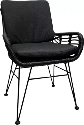 Own Living dining tuinstoel jara charcoal