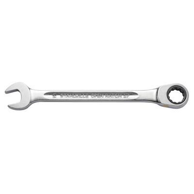 Stahlwille 40171515 17F 15 FLACH Steek-ringratelsleutel Sleutelbreedte (metrisch) 8 - 19 mm