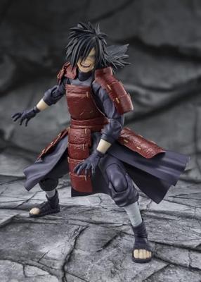Naruto Shippuden S.H.Figuarts Action Figure Madara Uchiha Legend of Darkness 17 cm