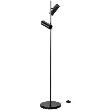 Vloerlamp Napels - zwart - 140 cm