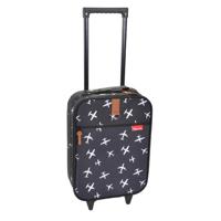 Kidzroom Black & White Trolley Koffer planes Kinderkoffer - thumbnail