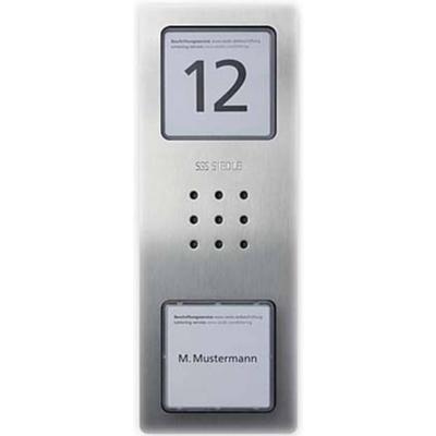 Siedle CA 850-1 E Afdekking voor, Infoveld voor Deurintercom Kabelgebonden RVS Siedle CA 850-1 E Afdekking voor, Infoveld voor Deurintercom Kabelgebonden RVS