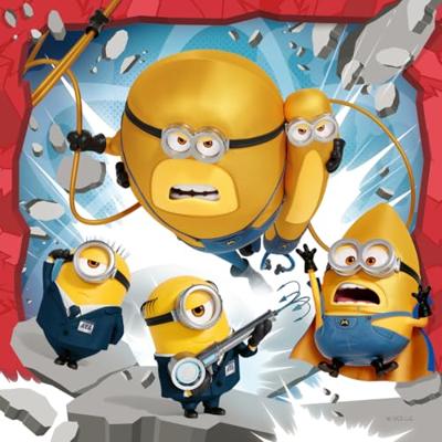 Ravensburger puzzel despicable me 4 3x49 stukjes