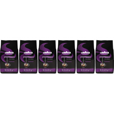 Lavazza - Espresso Italiano Cremoso Bonen - 6x 1 kg