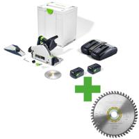 Festool accu invalcirkelzaag tsc55 5,0 kebi-plus/xl - thumbnail