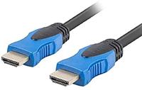 LANBERG HDMI KABEL V2.0 4K M/M 10M ZWART - thumbnail